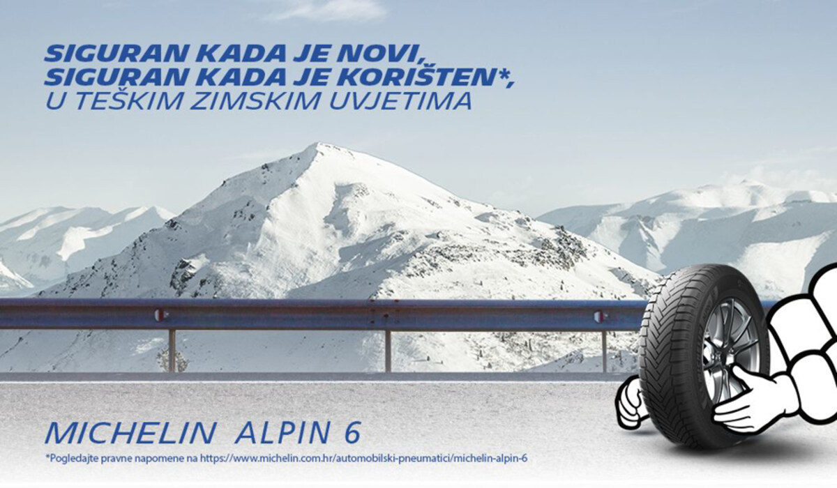 Novi Michelin Alpin 6 - Siguran kada je nov, siguran kada je korišten