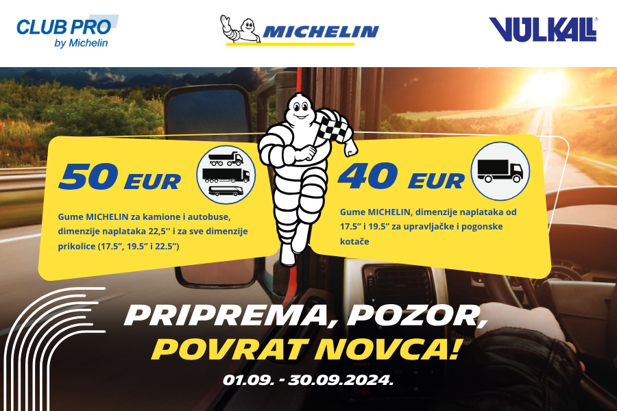 MICHELIN NAGRAĐUJE PRIJEVOZNIKE: Vjernost Michelinu se uvijek isplati!